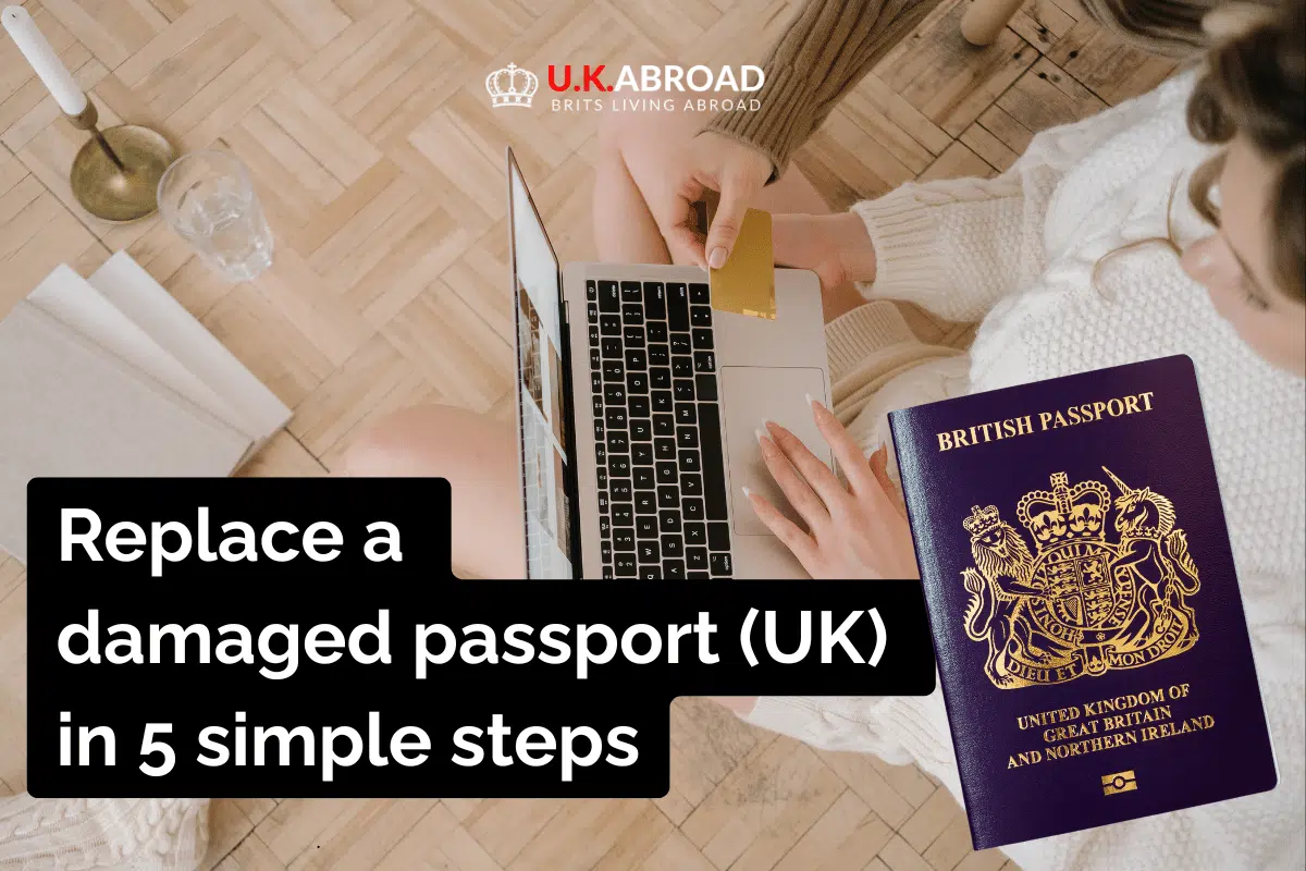 Replace a damaged UK passport blog