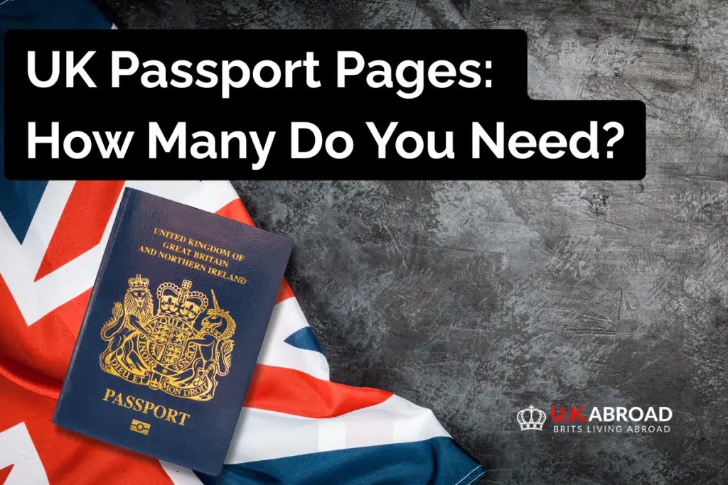 UK Passport Pages