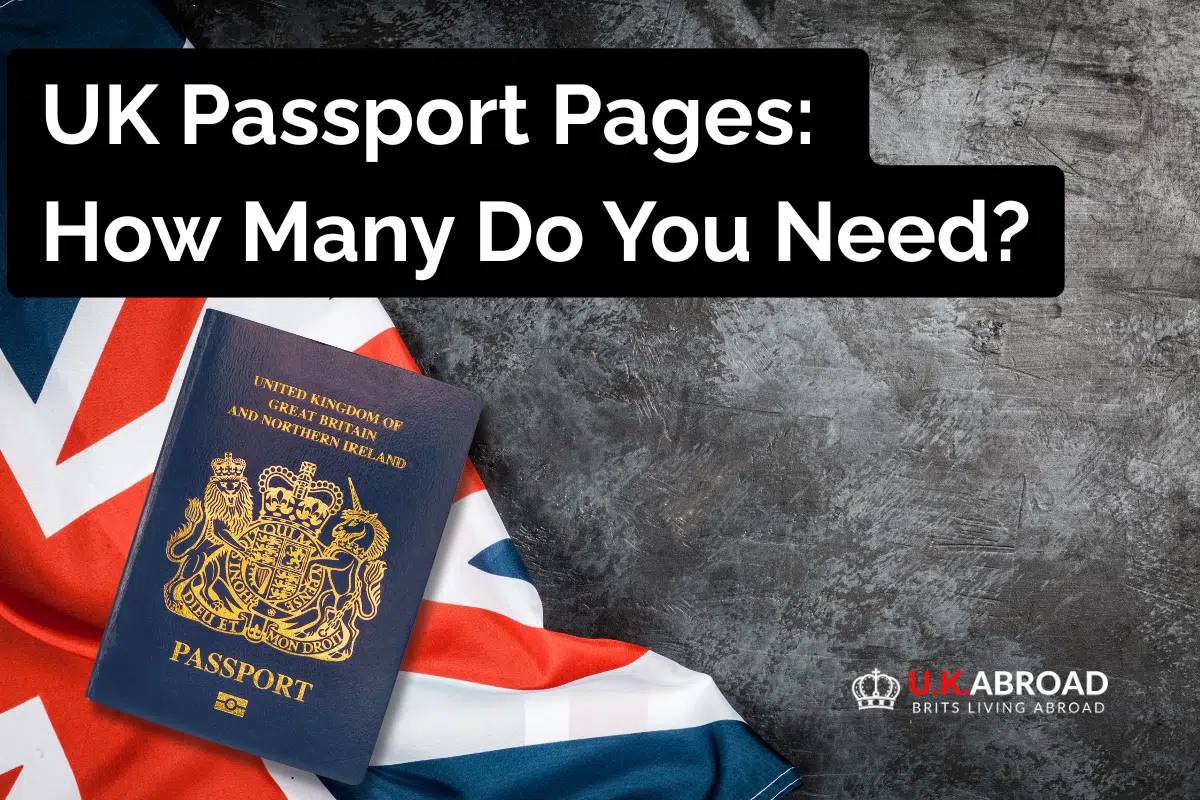 UK Passport Pages