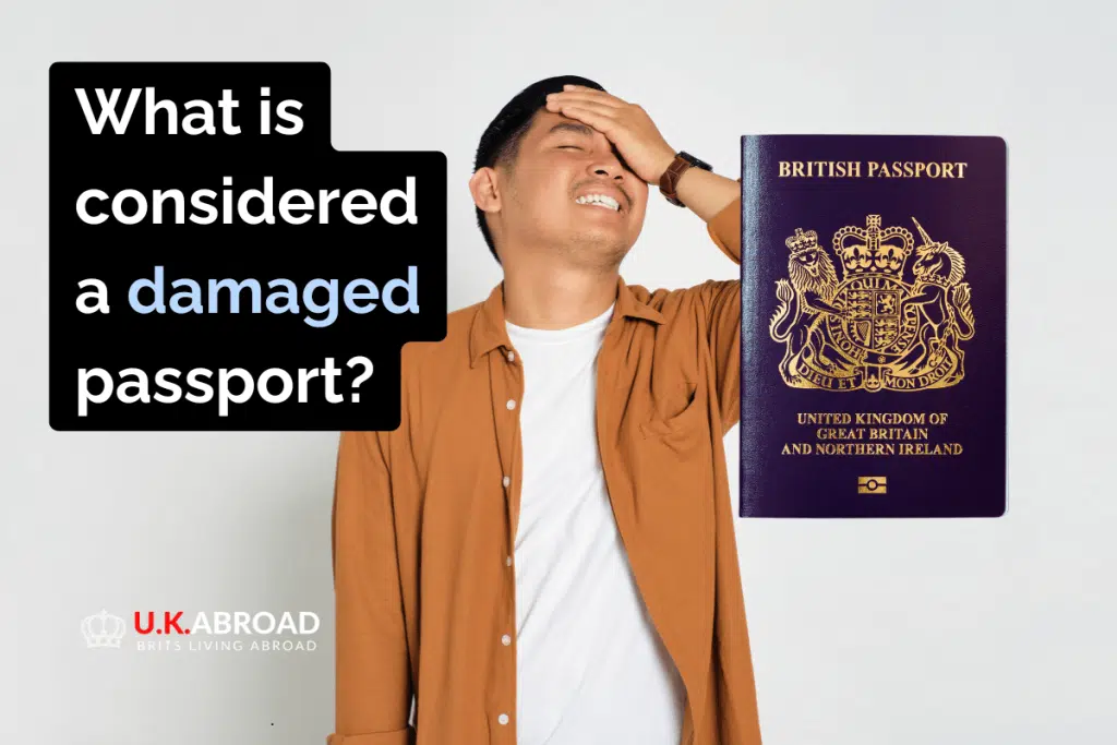 what is considered a damaged passport blog