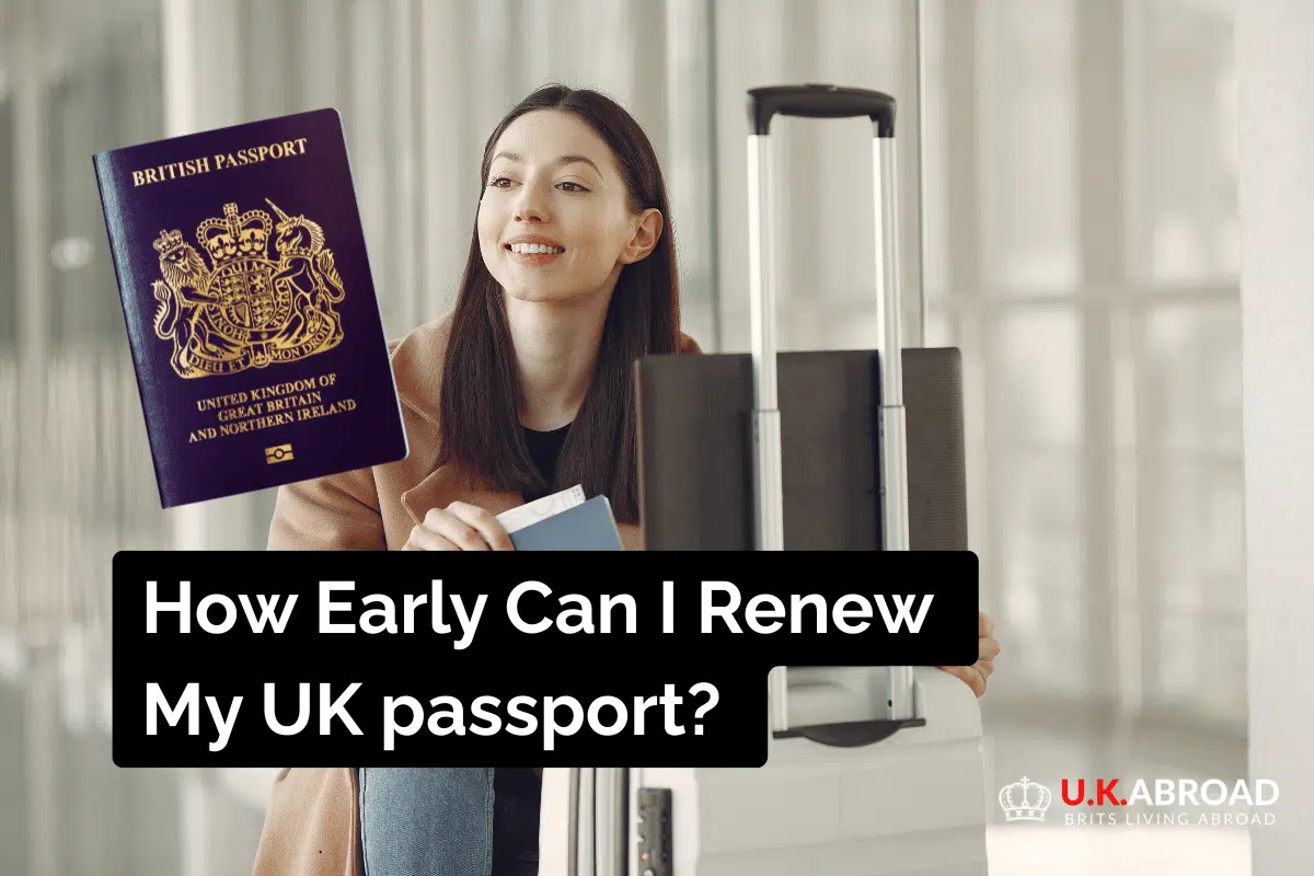 How early can I renew my UK passport blog post
