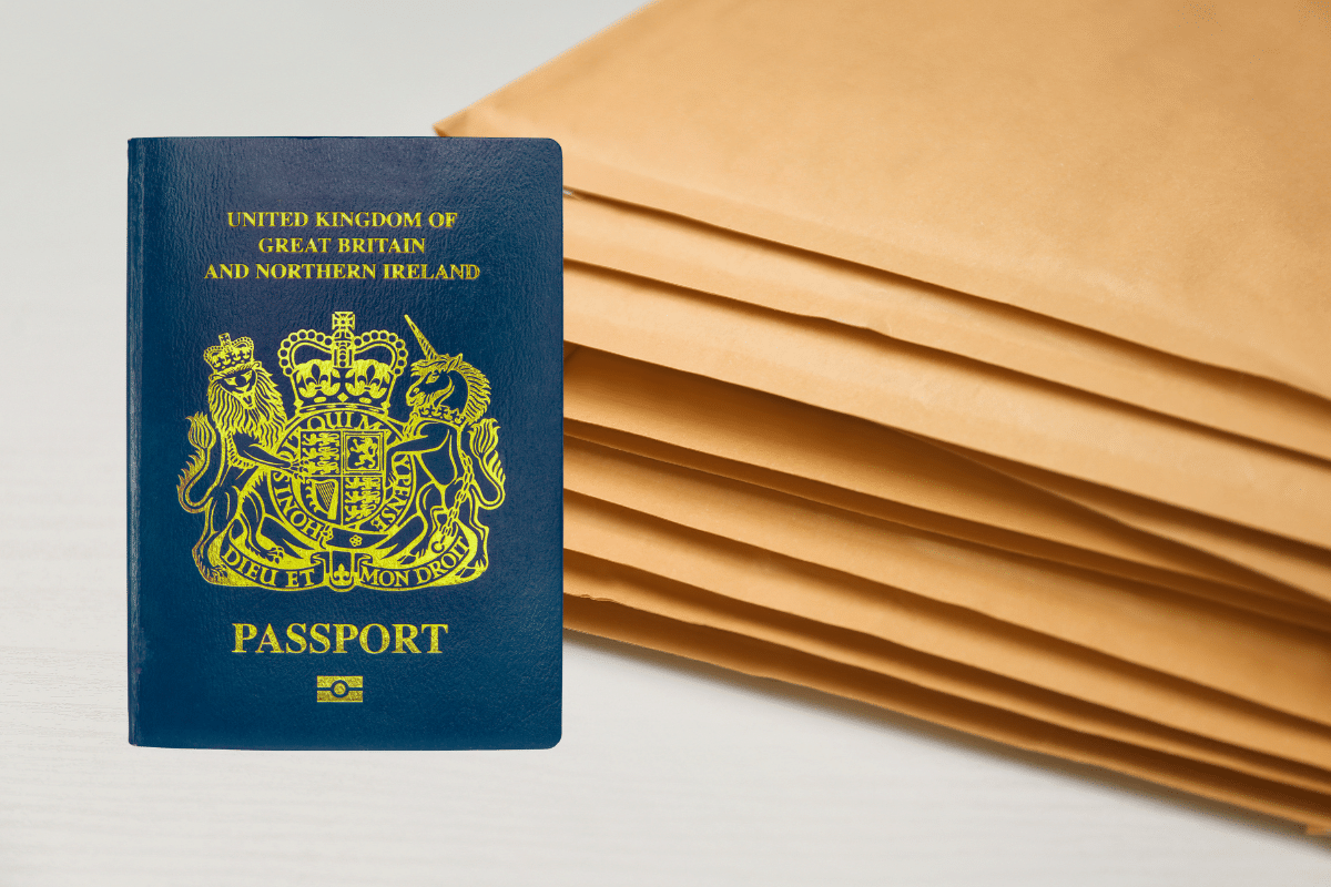 how do I send my passport from nz to uk