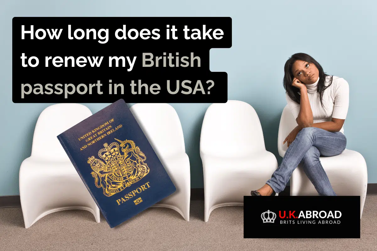How long does it take to renew my British passport in the USA?