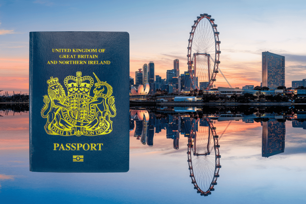 renew british passport in Singapore