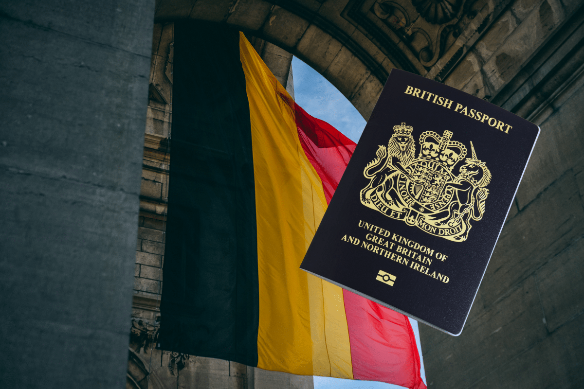 renew UK passport from Belgium