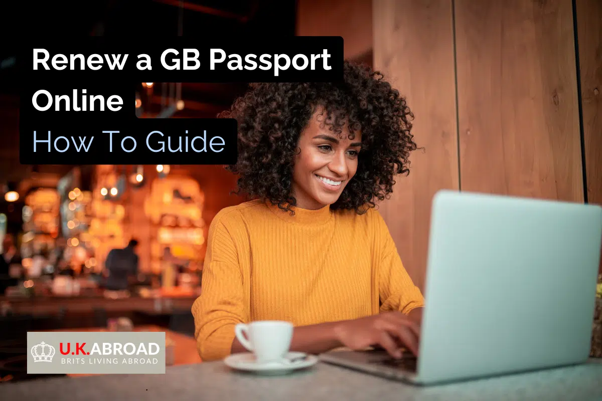 how to renew a GB passport online