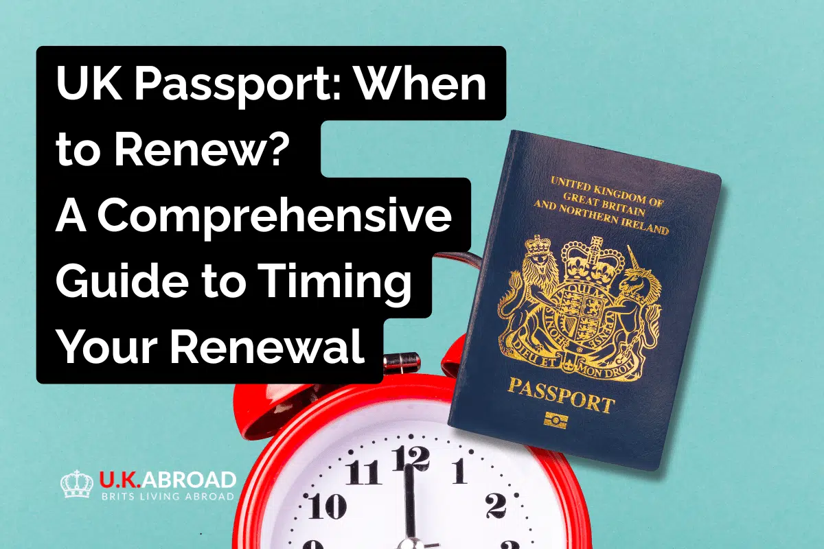 UK Passport When to Renew