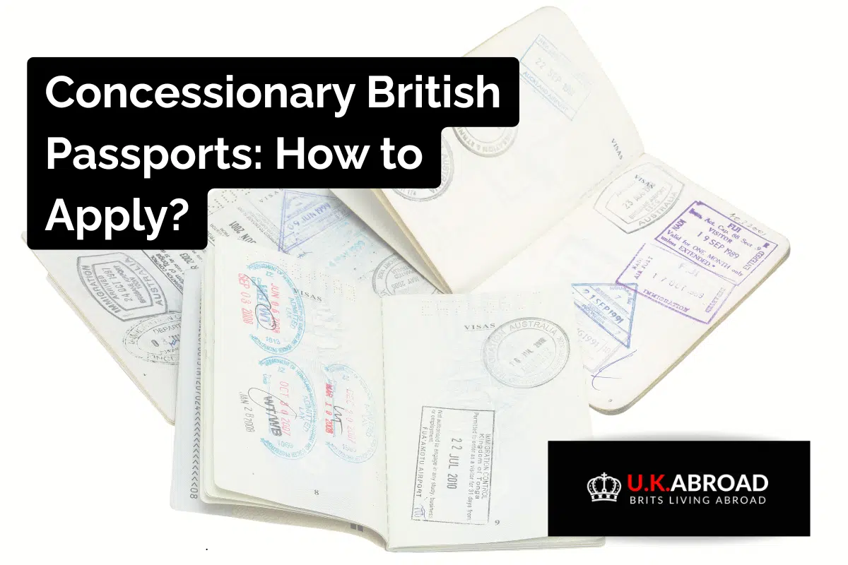 Concessionary British Passports