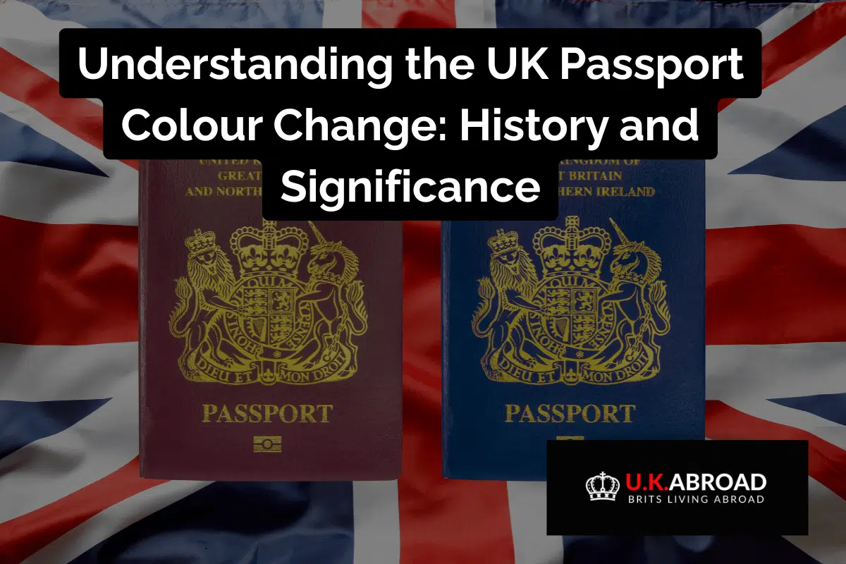 UK Passport Colour Change