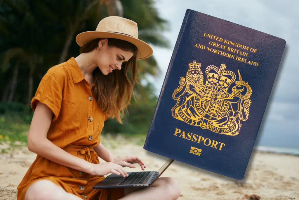 British Passport from Remote Locations