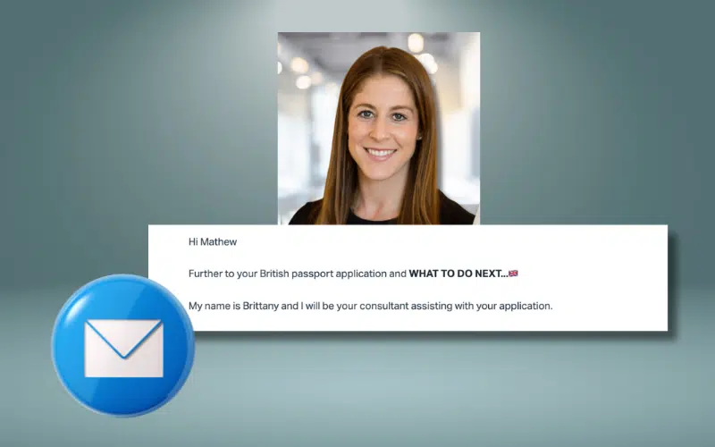 Step 2: Your consultant is assigned