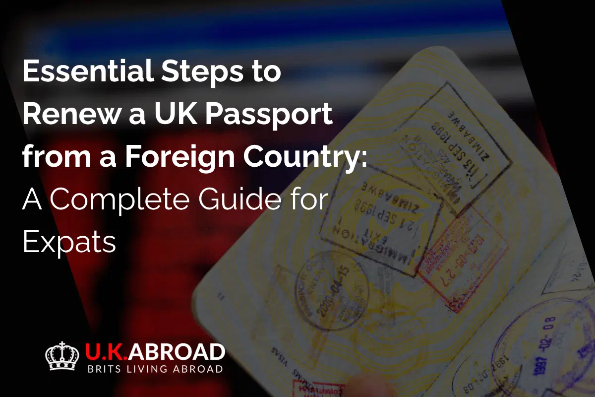 UK Passport from a Foreign Country