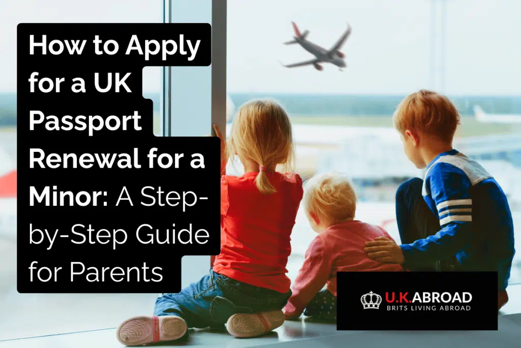 UK Passport Renewal for a Minor