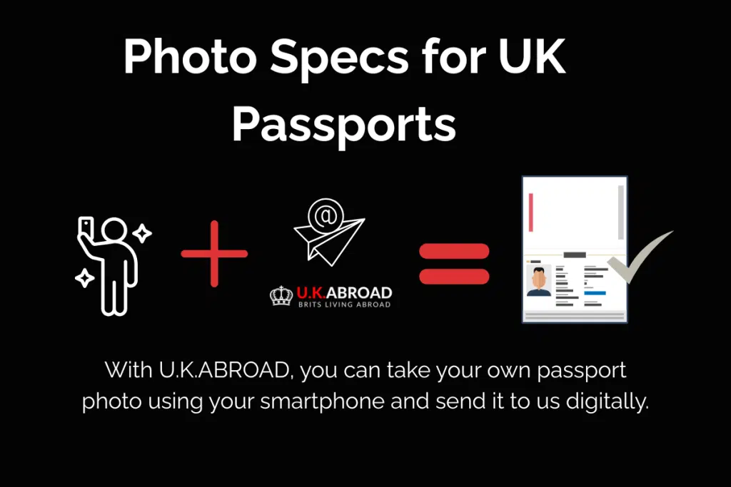 Photo Specs for UK Passports
