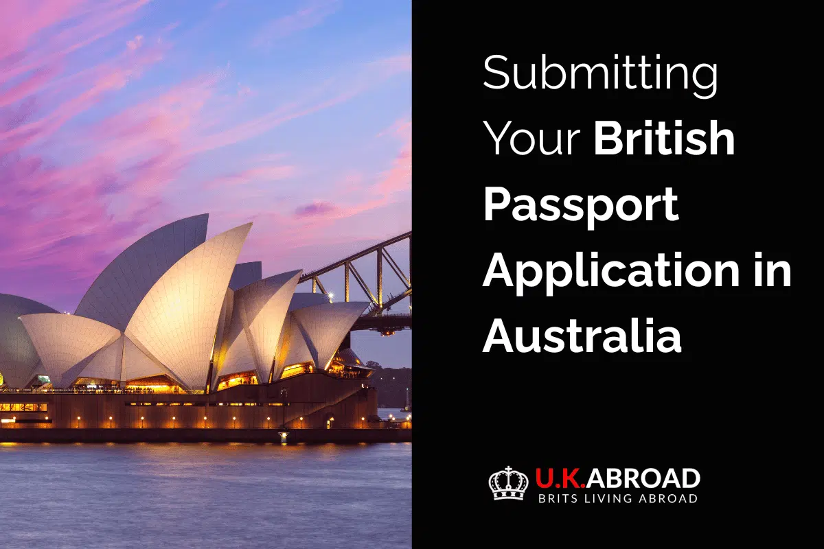 Submitting Your British Passport Application in Australia