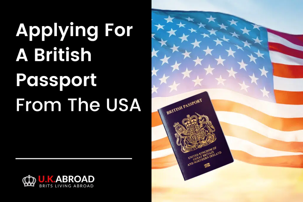Applying for a British Passport from the USA