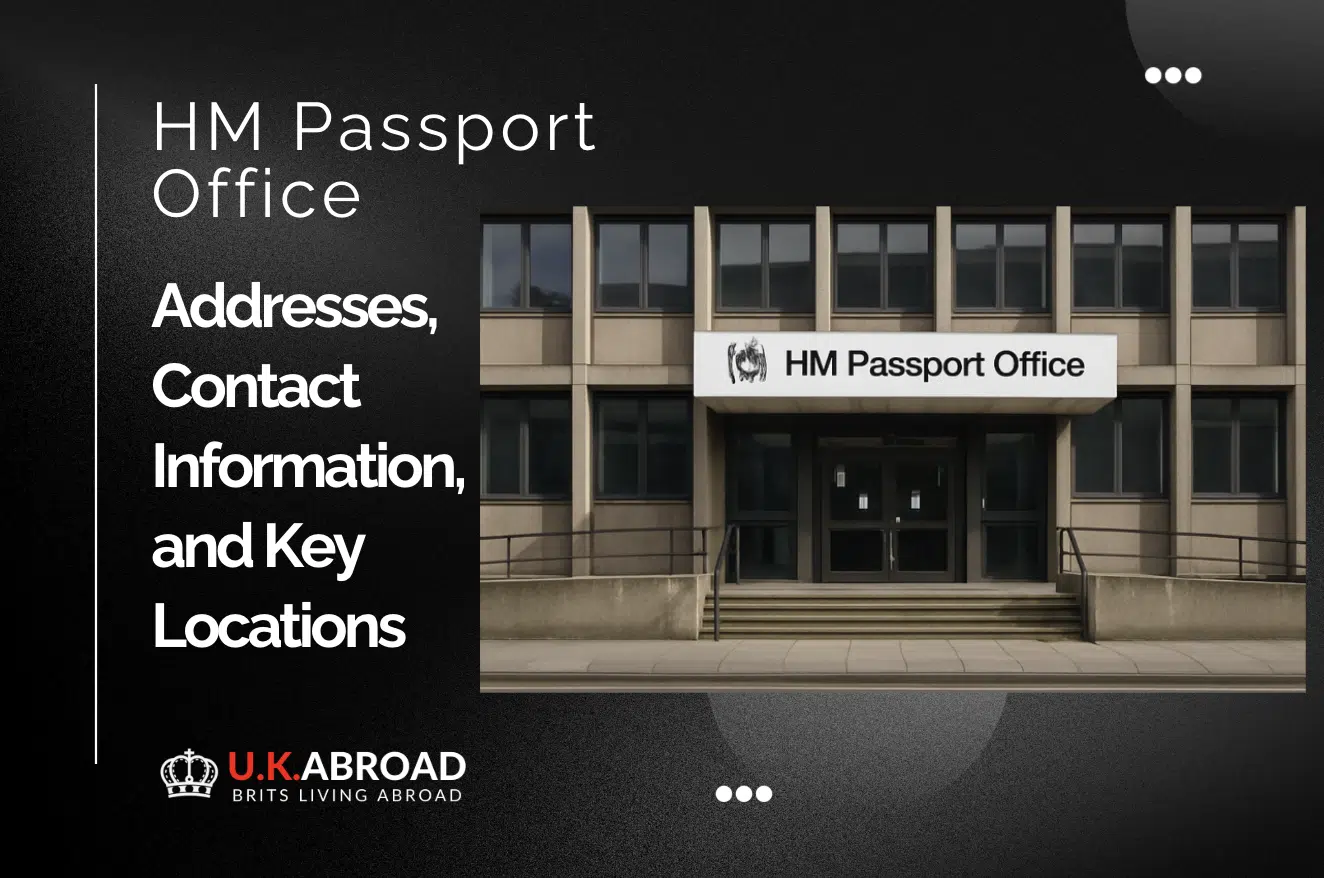 HM Passport Office contact information